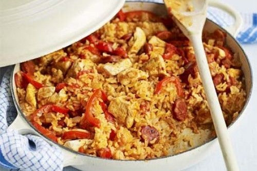 Kip en chorizo jambalaya recept
